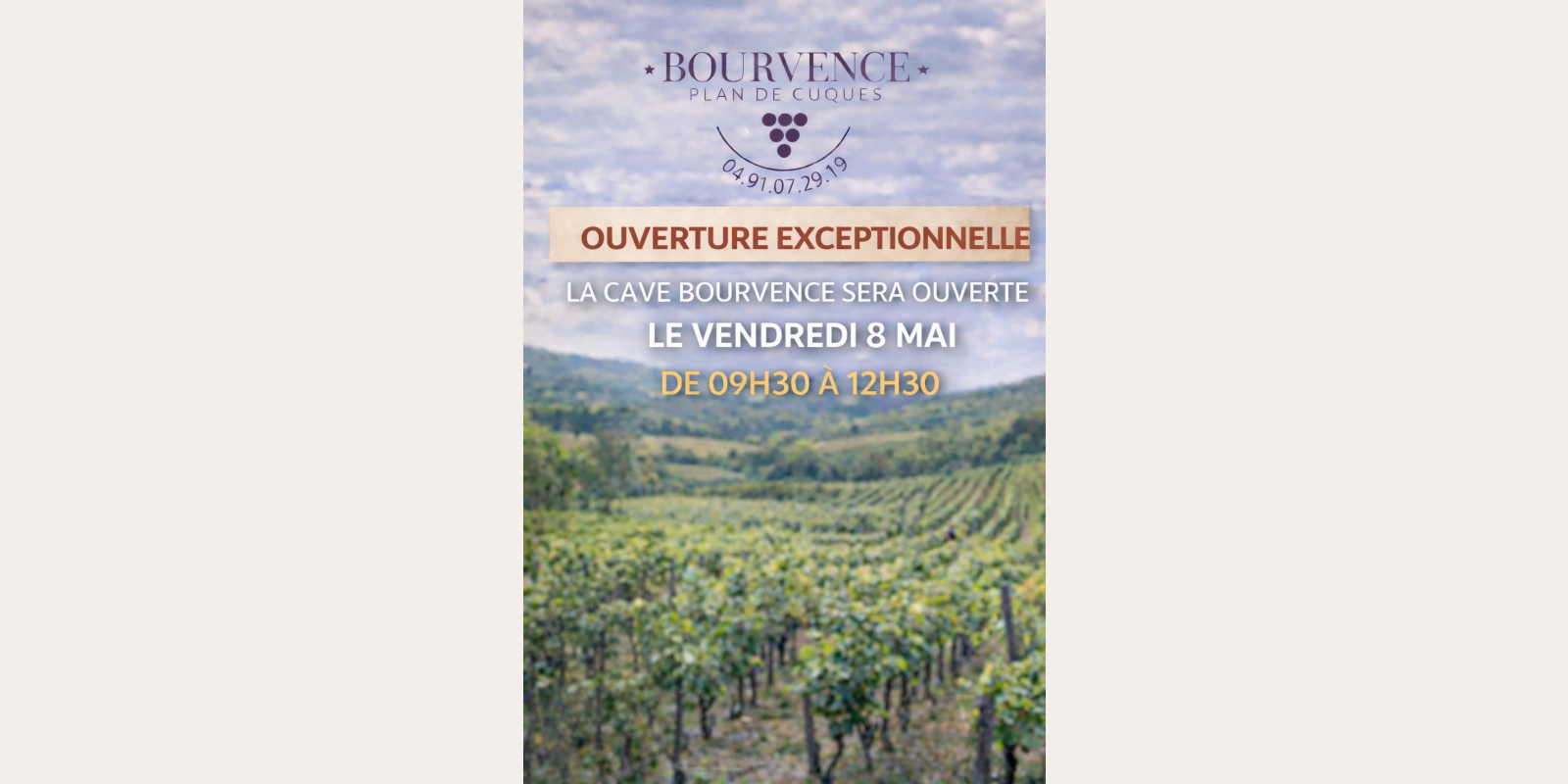 Ouverture du 8 Mai