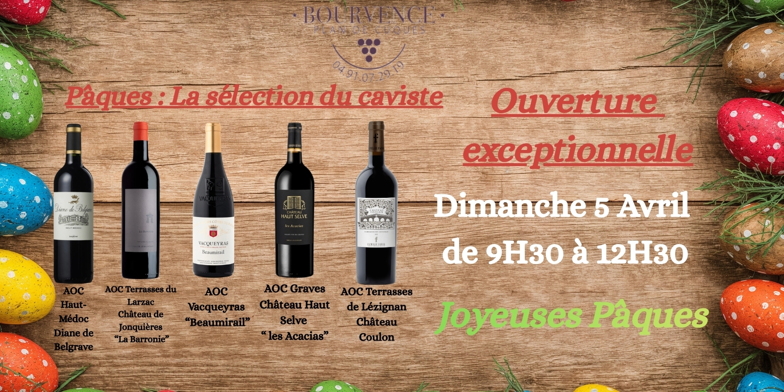 Fêter Pâques avec Bourvence