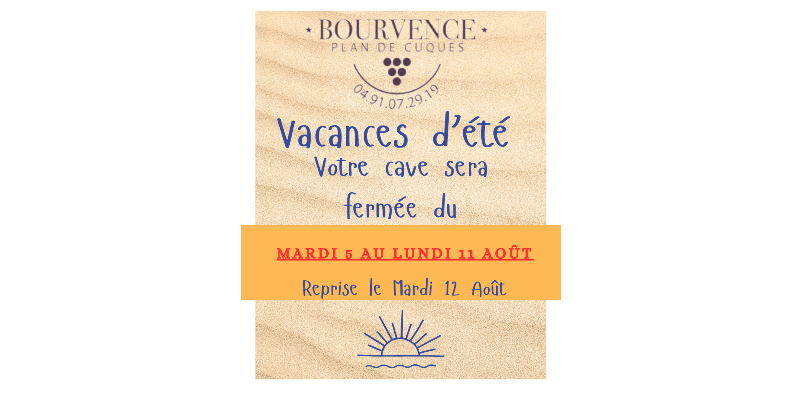 Vacances d'été 2025