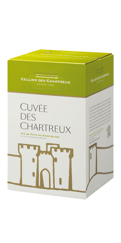 BIB Cuvée des Chartreux Blanc 10 L