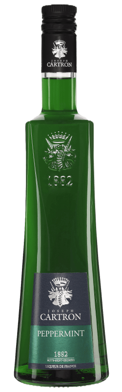 Liqueur Pepermint Vert Cartron 21°