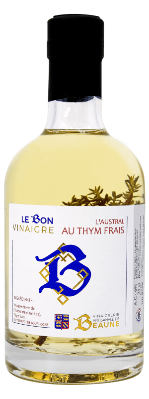 Le Bon Vinaigre L'Austral Au Thym