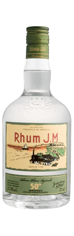 Rhum JM Blanc 50° Joseph Cartron