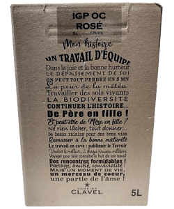 BIB Mon Histoire Clavel Rosé 5 L
