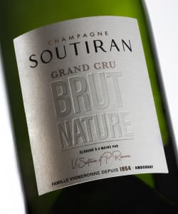 Champagne Soutiran Grand Cru Brut Nature