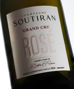 Champagne Soutiran Rosé Grand Cru