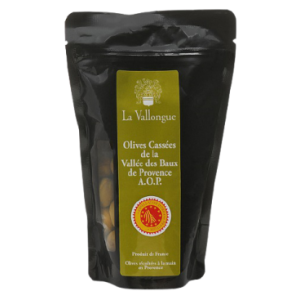 Olives Vertes La Vallongue 120 gr