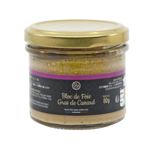 Bloc Foie Gras de Canard 80 gr