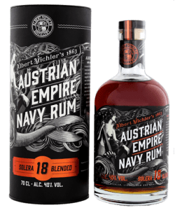Rhum Albert Michler Solera 18 ans