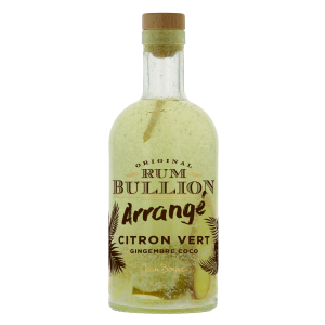 Rhum Bullion Arrangé Citron Vert Gingembre Coco