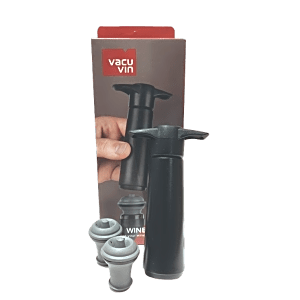 Giftpack 1 Pompe + 2 Bouchons Vacuvin